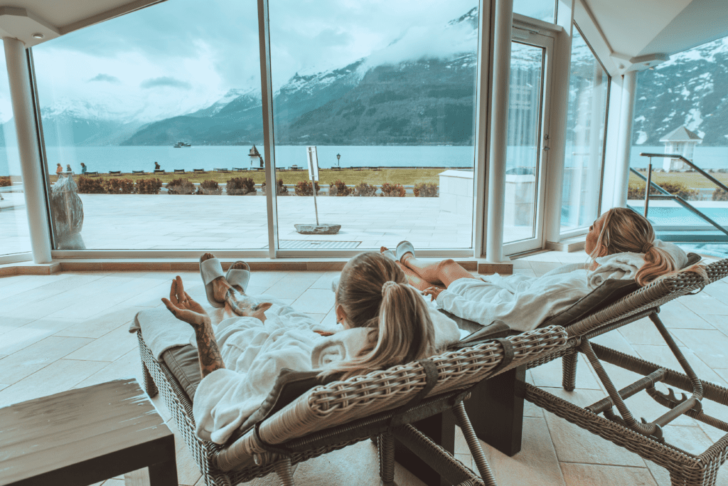 Norway Insight Ullensvang Bad Photo: De historiske